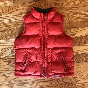 Orange Puffer Vest
